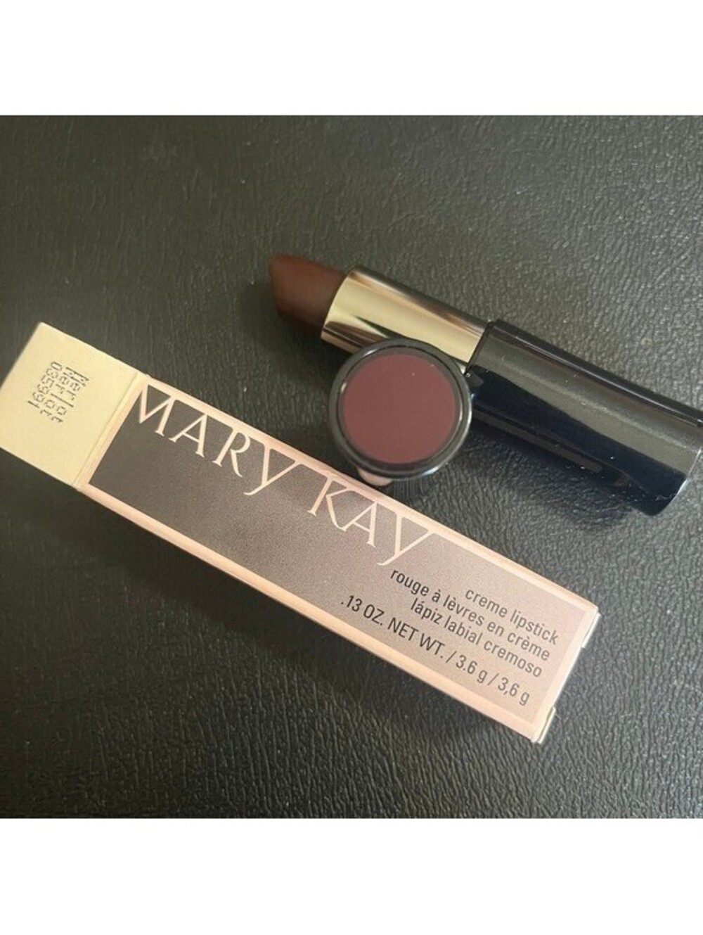 New Mary Kay Creme Lipstick - MERLOT - Full Size